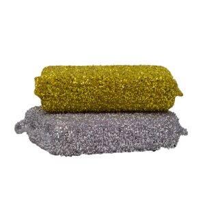 ESPONJA ORO PLATA X 12