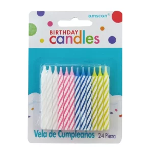 VELA CUMPLEAÑOS PALO UND