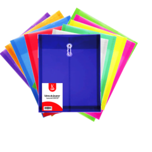 CARPETA SOBRE DE AMARRAR 0FICIO STD