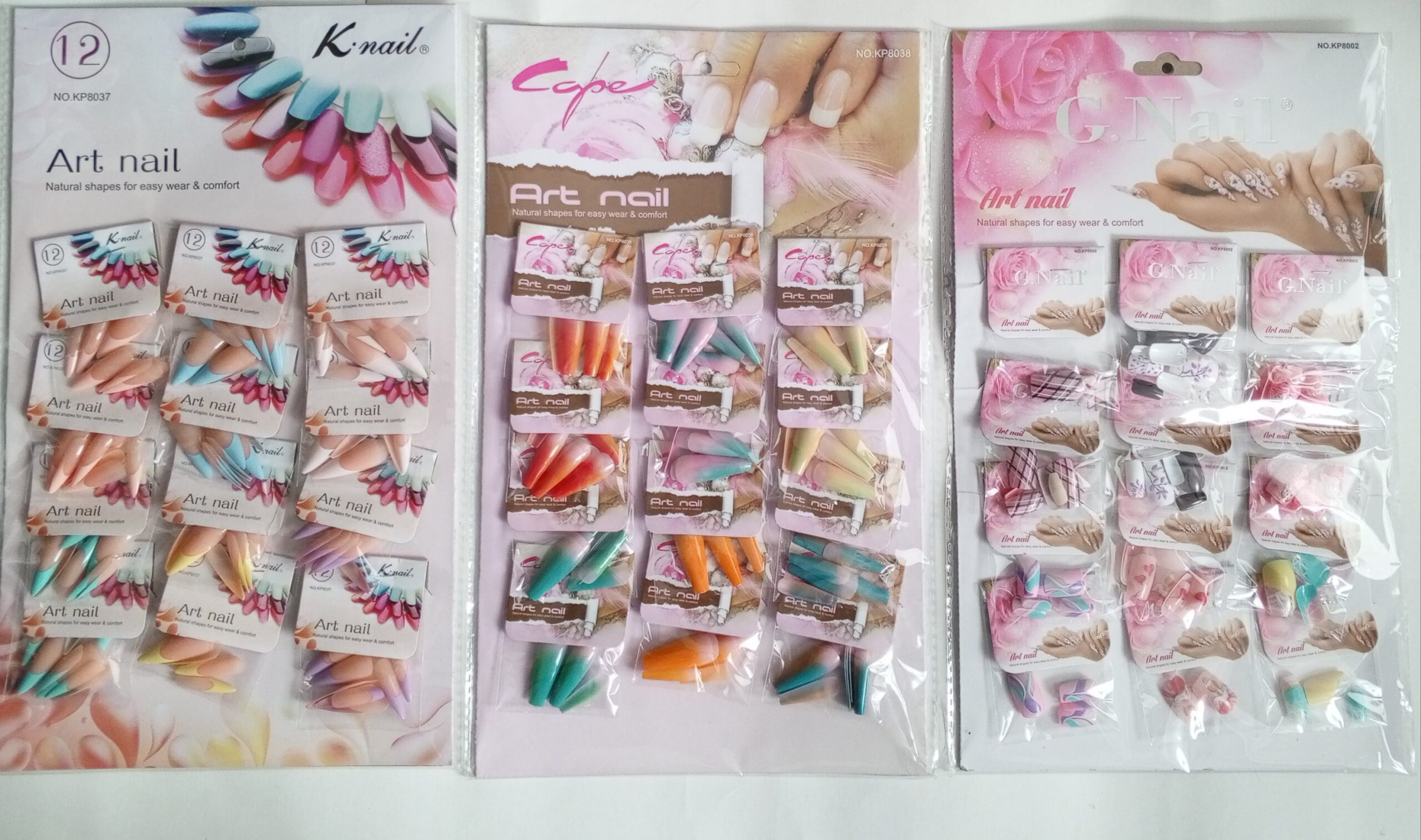 UÑAS POSTIZAS KAROL .G PUNTUDAS STD