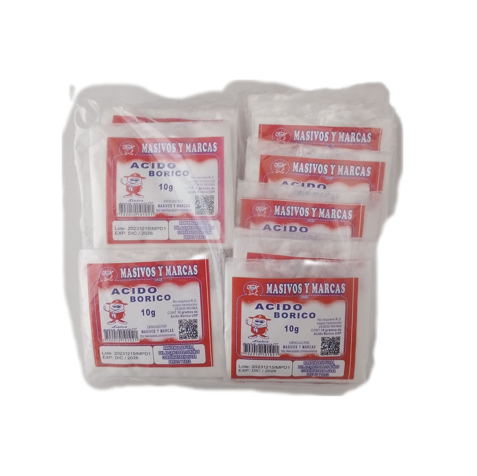 ACIDO BORICO DE 100 GM