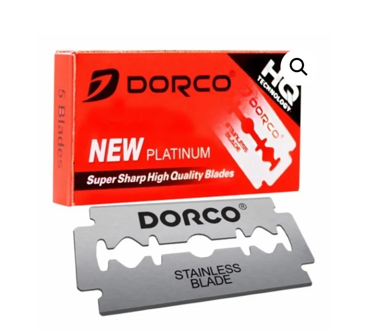 HOJA DE AFEITAR DORCO * 12