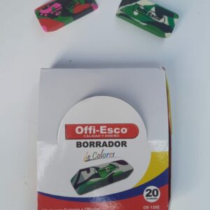 BORRADOR X20 OFFI ESCO DE COLORES REF OE-120E