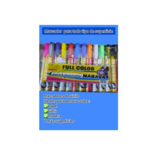 MARCATODO FULL COLOR x12