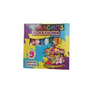 PLASTILINA 9 BARRAS PEQUEÑA X6
