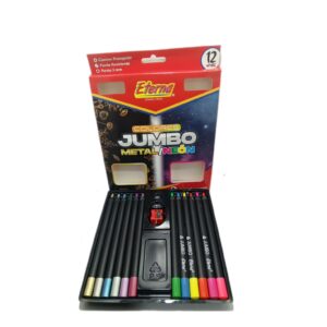 COLOR JUMBO NEON- METALIZADOX12