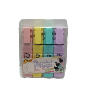 RESALTADOR PASTEL X 4 UND