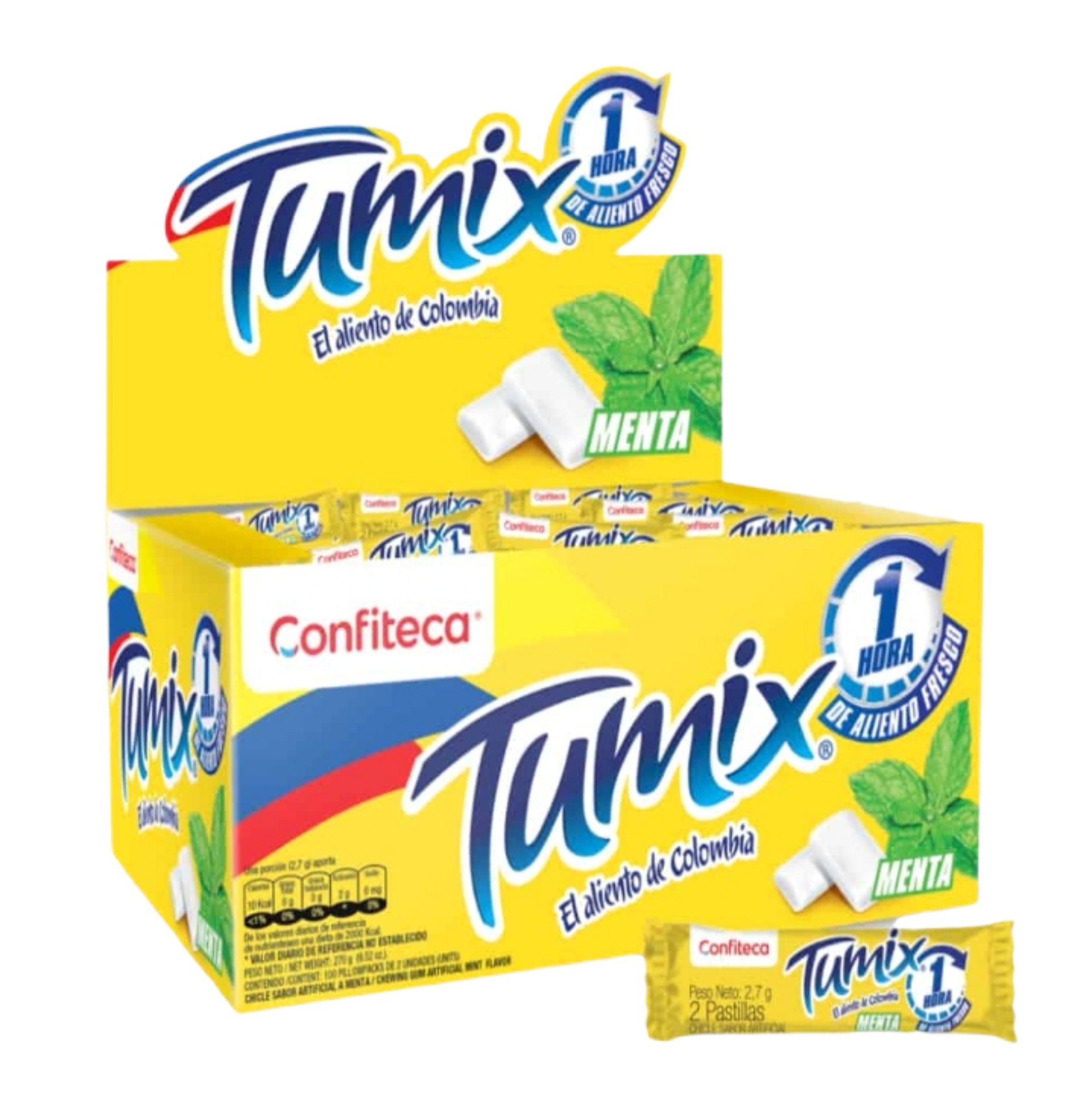 DULCE CHICLE TUMIX X 100 SURTIDO