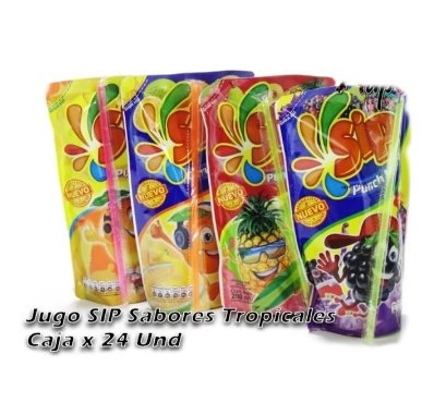 DULCES JUGOS TETRA PAK NUTIVA SURTIDA X 24