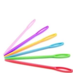 AGUJAS DE PEINADO  PLASTICA PQT X50