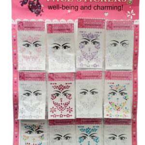 APLIQUE ROSTRO DISPLAY X12