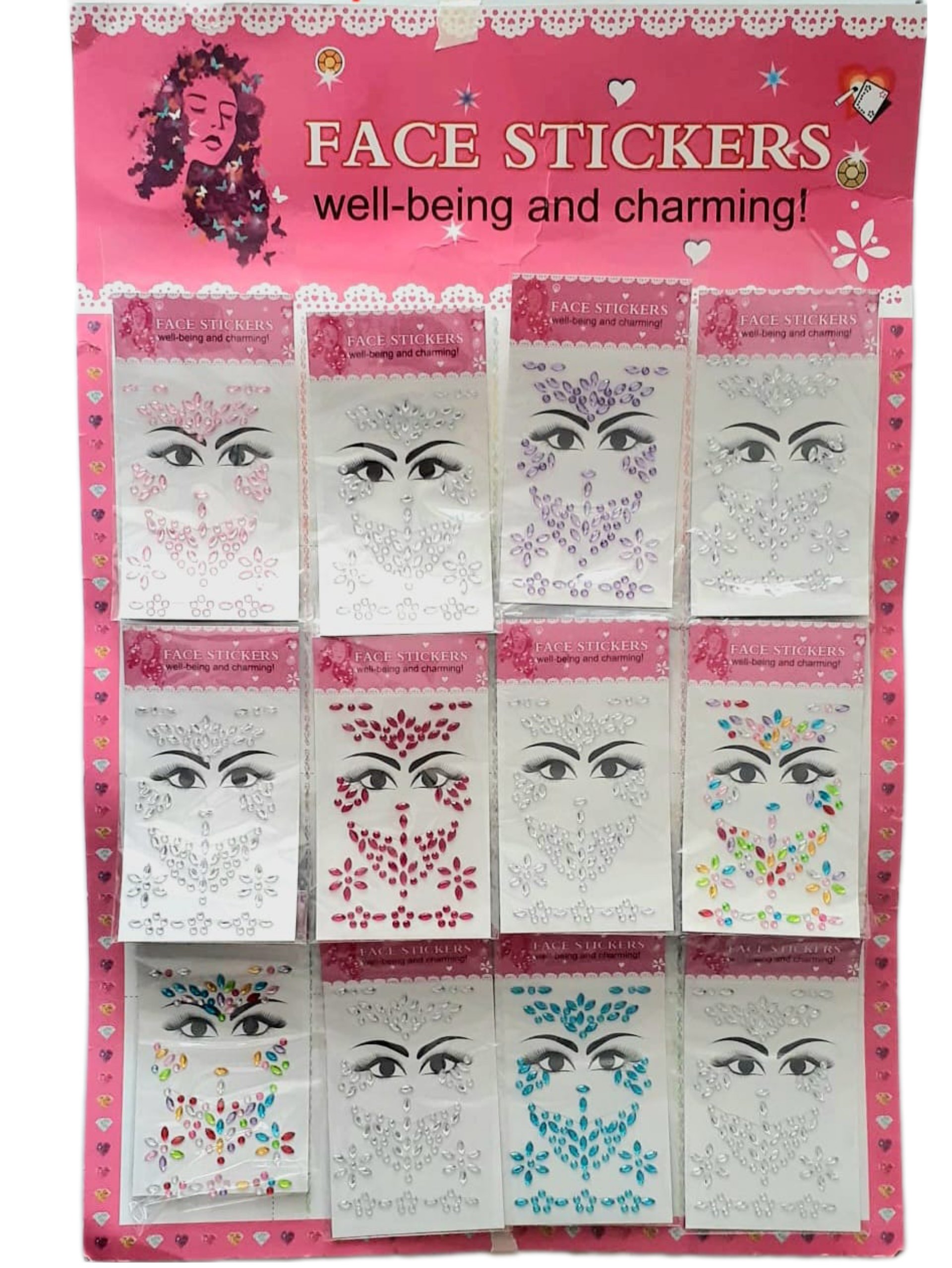 APLIQUE ROSTRO DISPLAY X12