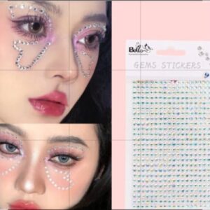 APLIQUES PARA CABELLO PEDRERÍA GEMAS GRANDE