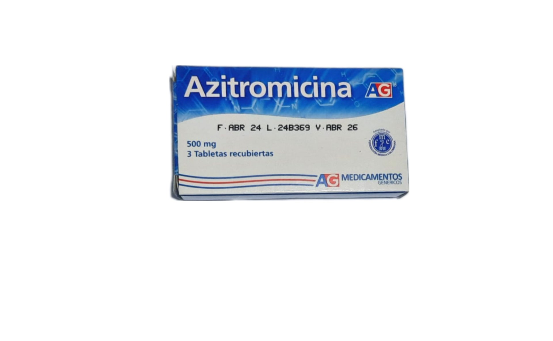 AZITROMICINA X3