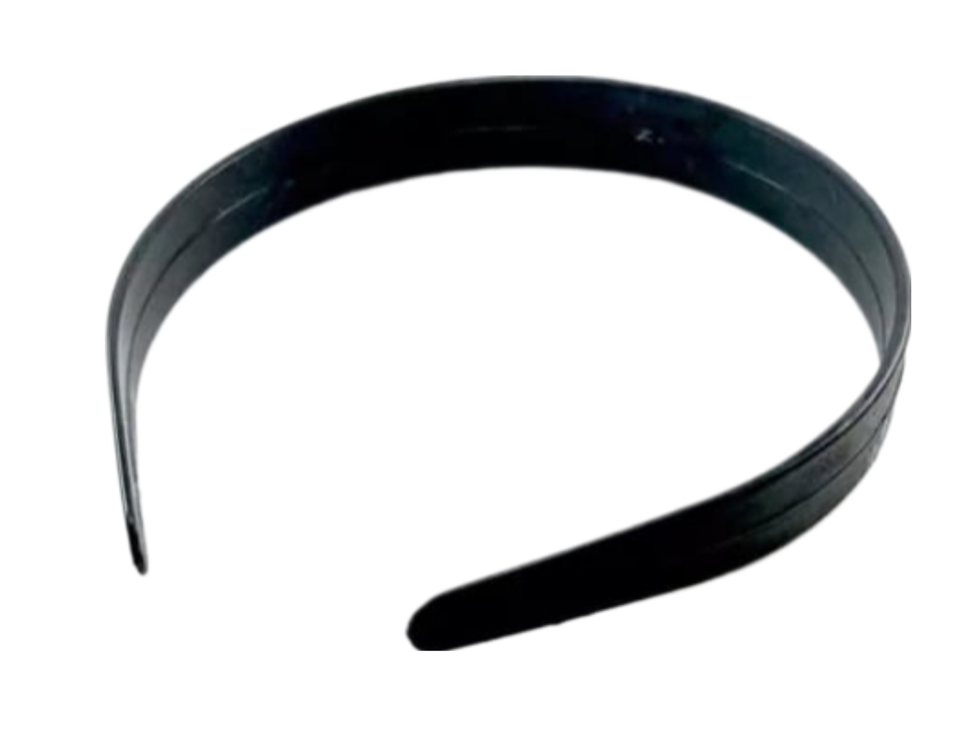 BALACA PLASTICA BLANCA Y NEGRA MEDIANA STD X12