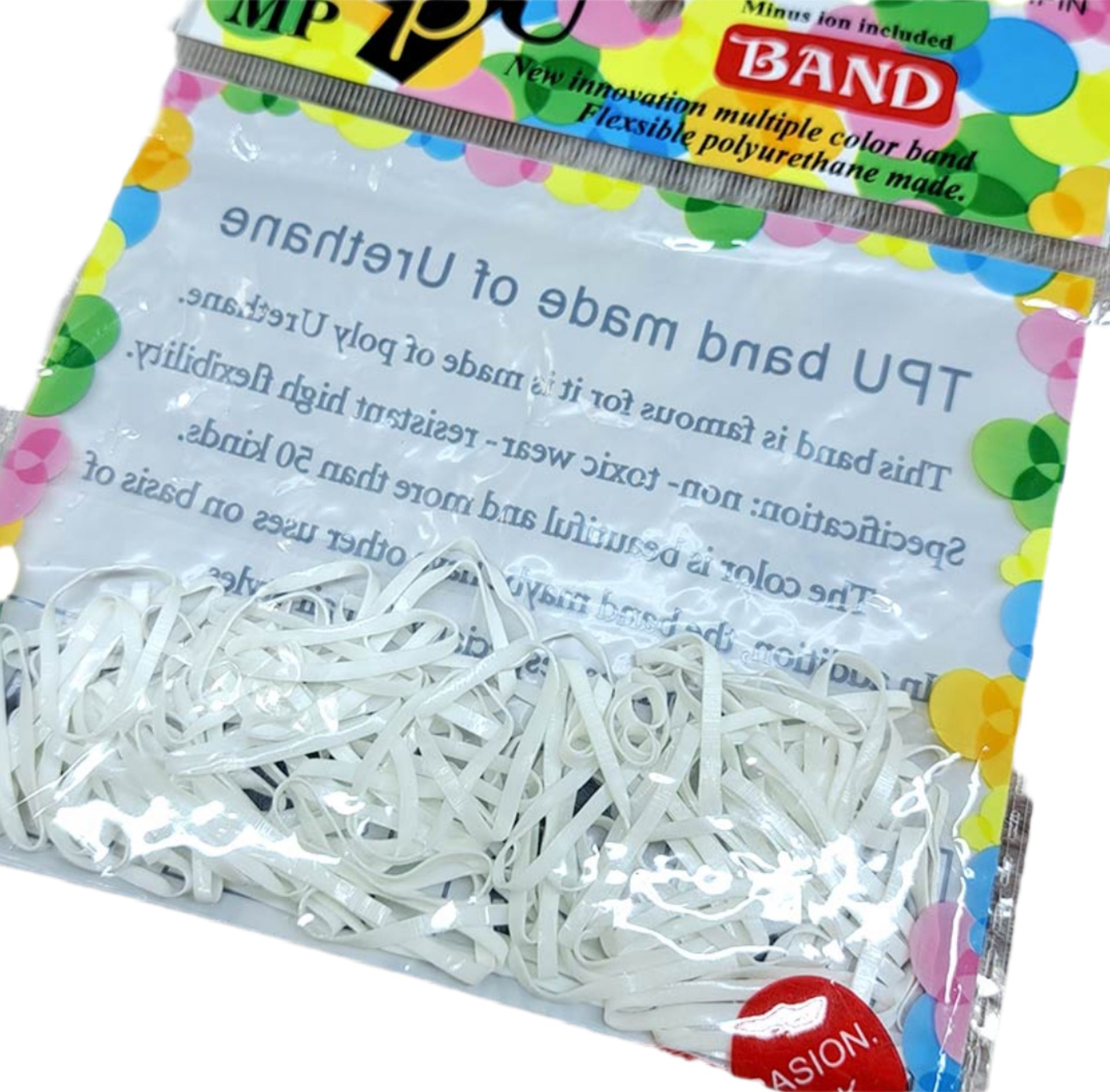 CAUCHO CABELLO BLANCO 12