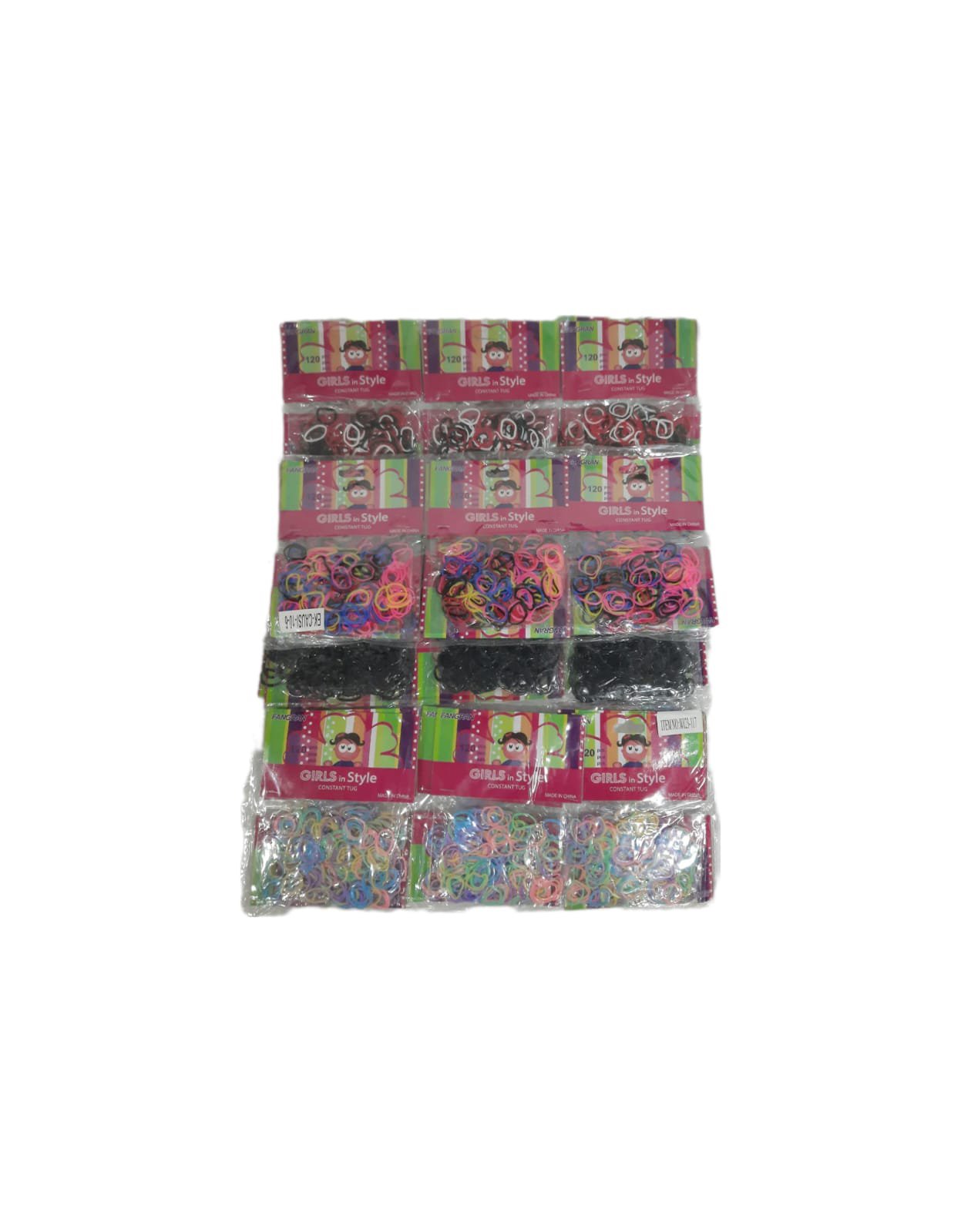 CAUCHO CABELLO DISPLAY X12