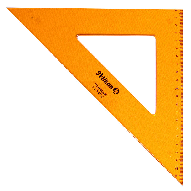 ESCUADRA 25 X 45 AMARILLA *2