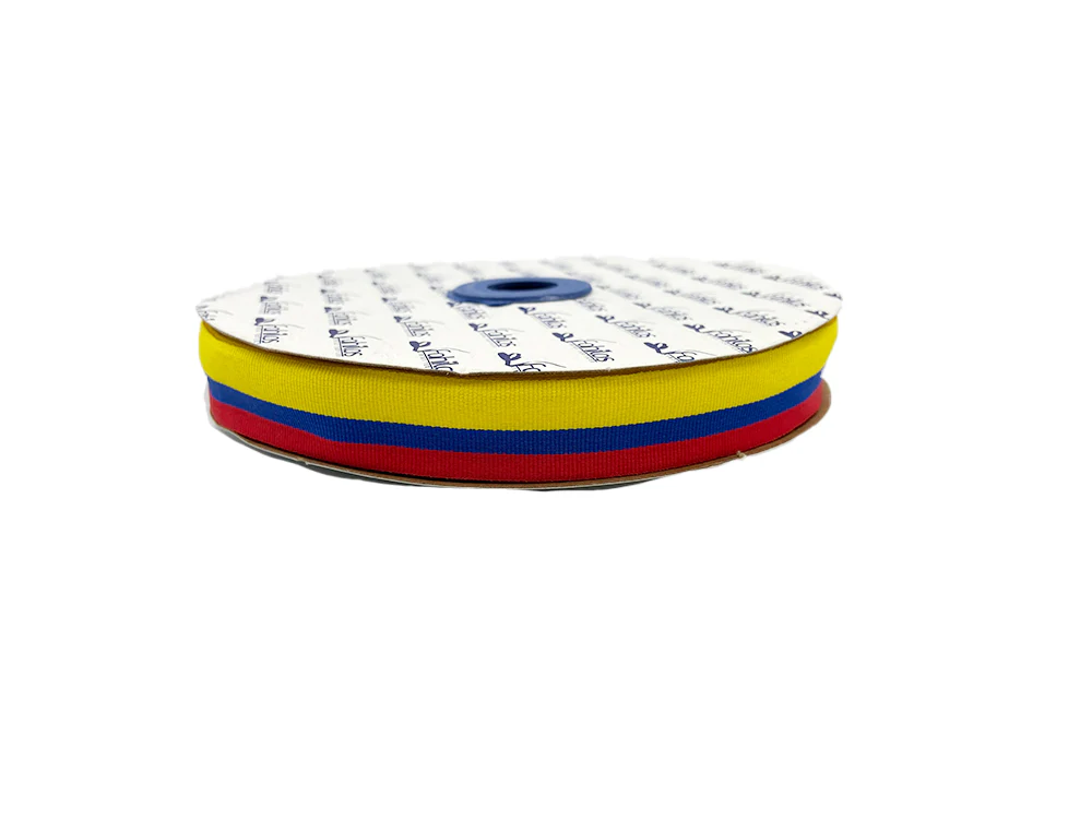 CINTA TRICOLOR DE COLOMBIA DE  2CM X50M
