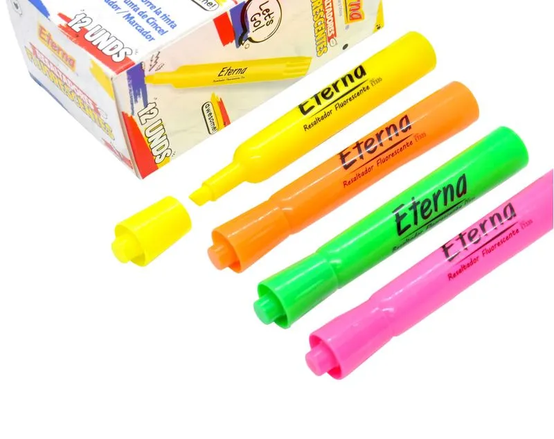 PLUMON ETERNA SELLITOS X12 CON FLUORESCENTES