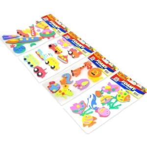 STICKER FIGURAS EN FOAMI ADHESIVAS STD