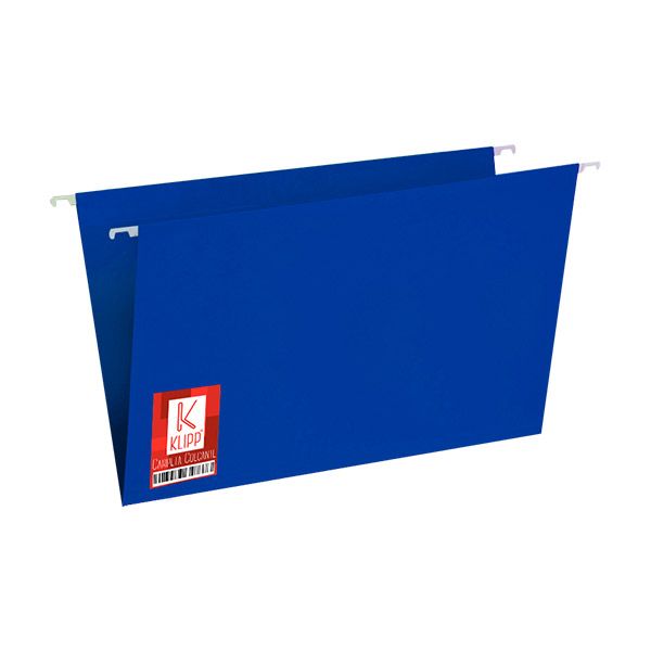 CARPETA COLGANTE AZUL CARTON