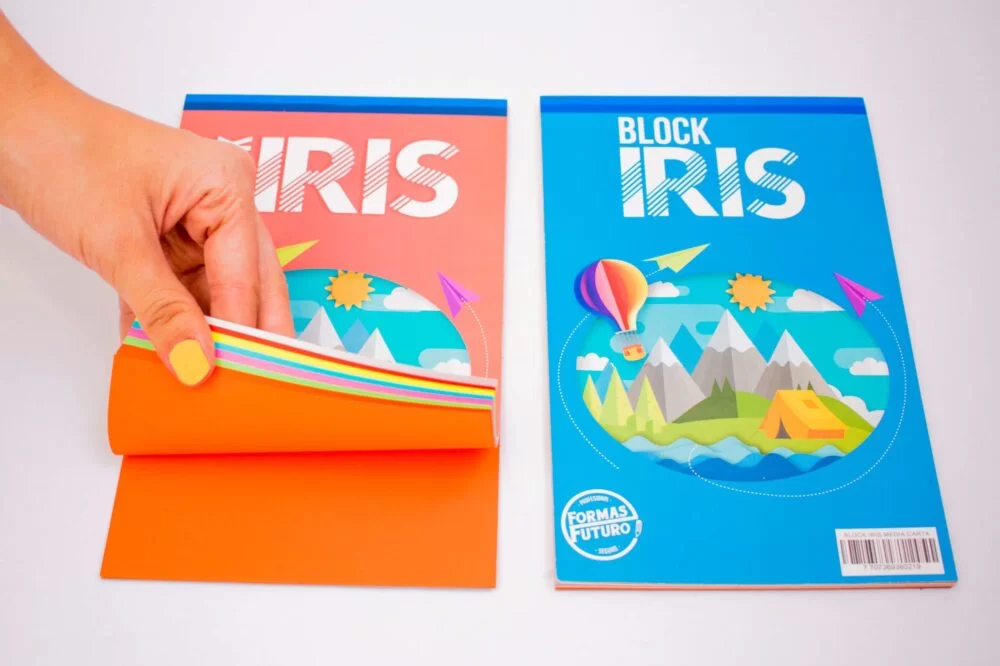 BLOCK IRIS CARTA ECO