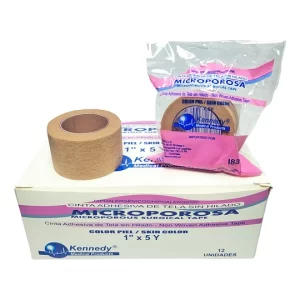CINTA MICROPORE  DE 1/2  PULGADA 5 YARDAS X 24