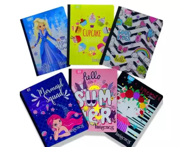 CUADERNO COSIDO 100H FERROCARRIL NIÑA