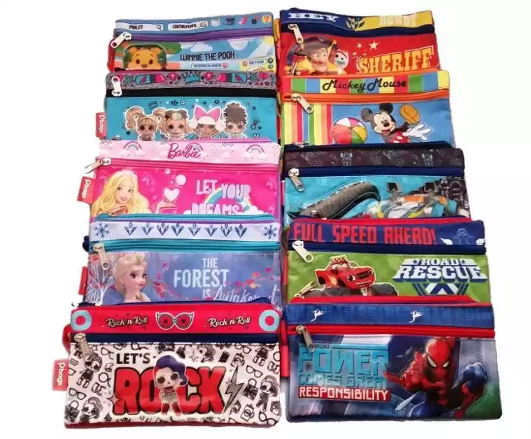 CARTUCHERA ECO DOBLE BOLSILLO