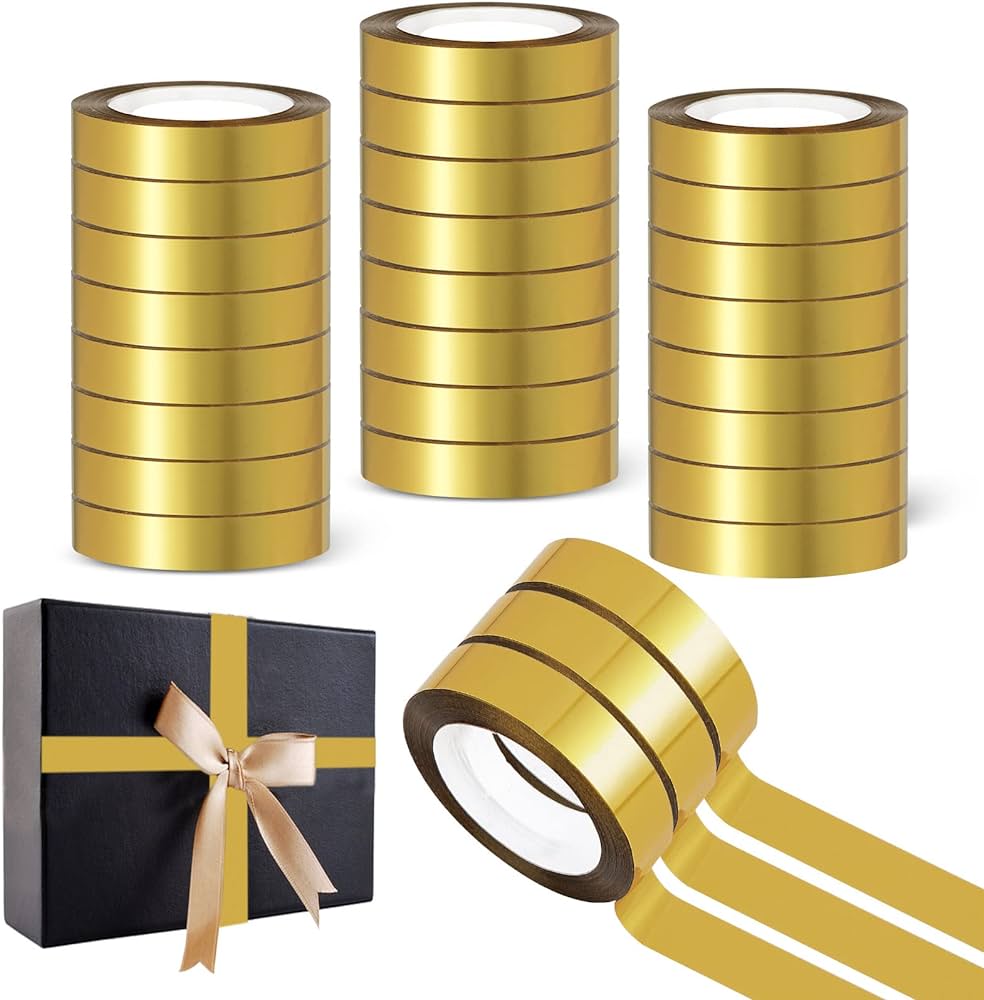 CINTA DORADA ZIZZA X130MTS