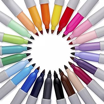 MARCADOR TIPO SHARPIE X12 COLORES