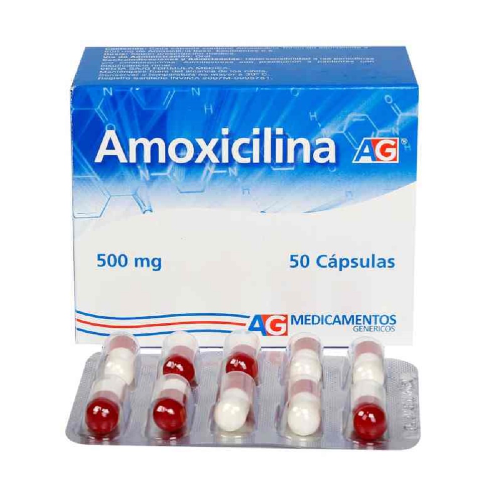 AMOXICILINA 500 ML X 50UND CAPSULA