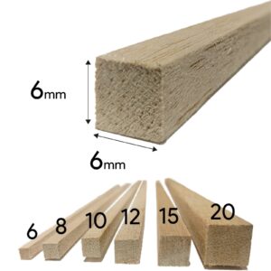 PALO DE BALSO NO 6 X10 UND