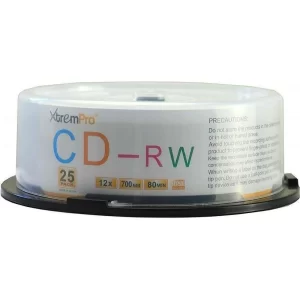 CD RW REGRABABLE X 25 UND
