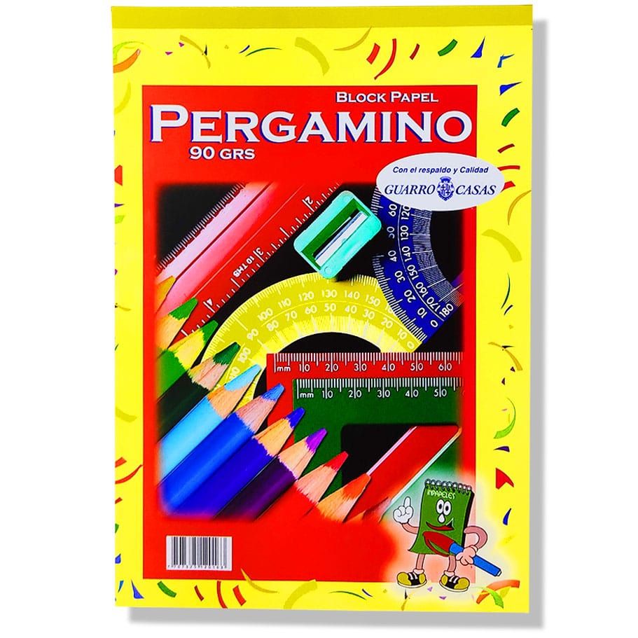 PERGAMINO 90G PLG X10 UNIDADES