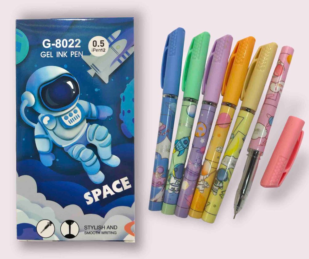 ESFERO PASTELES O5 X12 ASTRONAUTA G8022