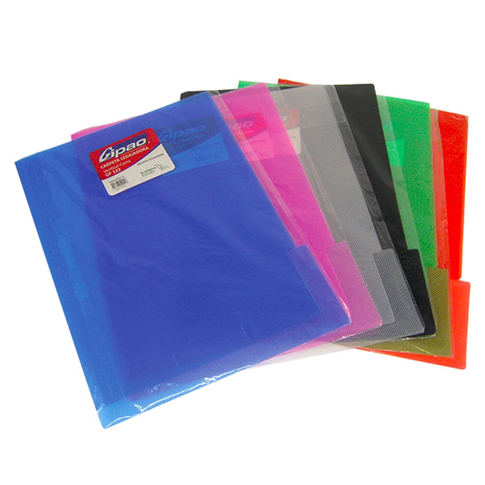 CARPETA LEGAJADORA CARTA X COLOR