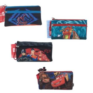 CARTUCHERA ECONOMICA 2 CIERRES