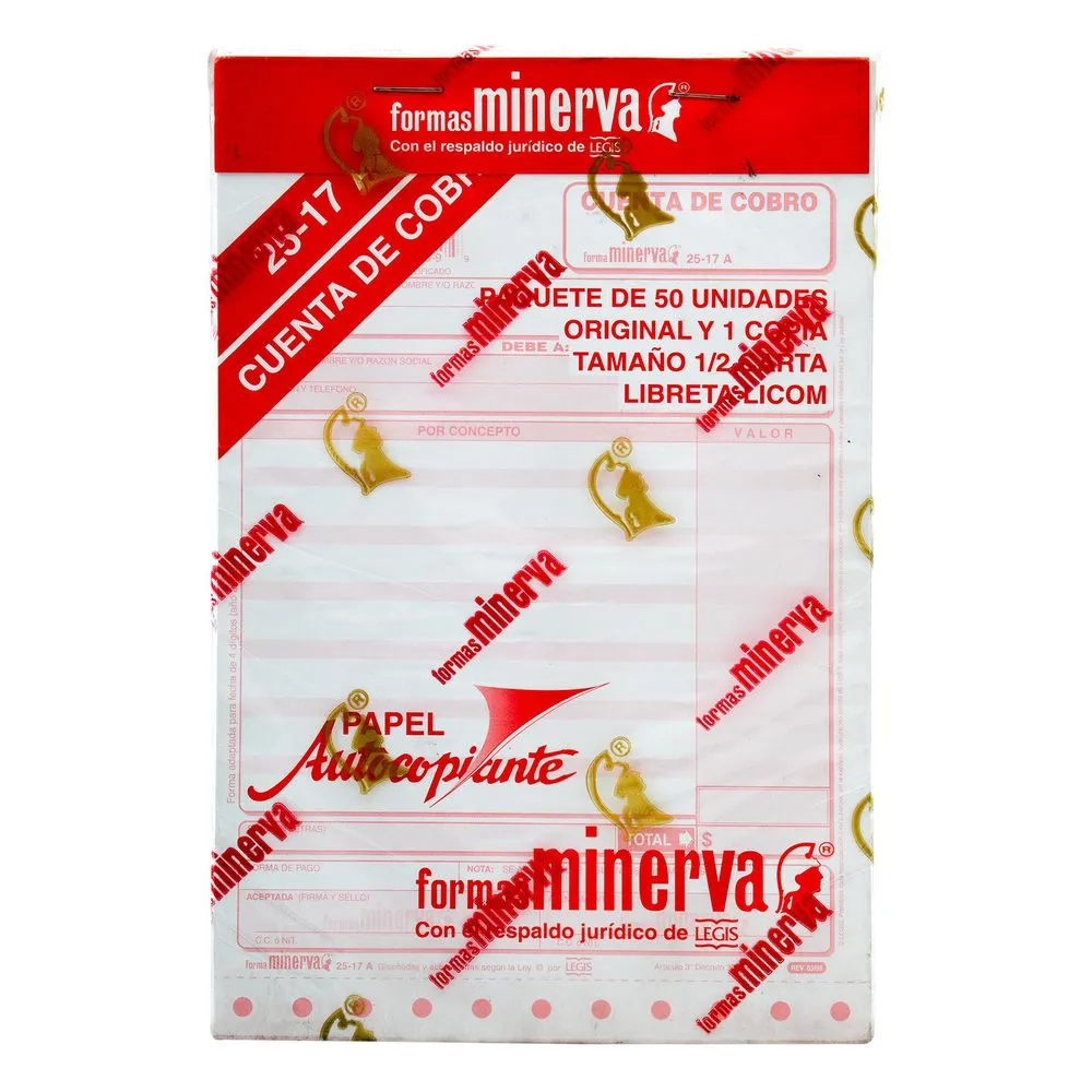 T.CUENTA DE COBRO MINERVA 2517