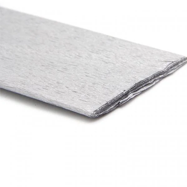 PAPEL CREPE GRIS * 10