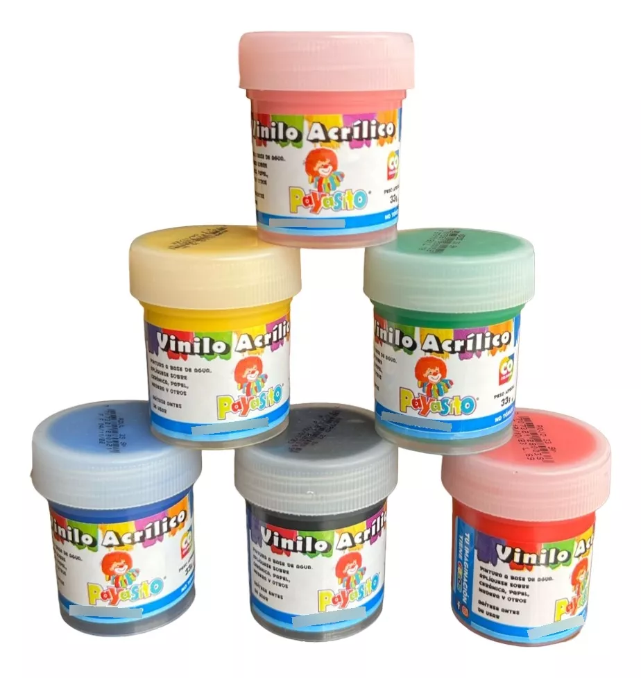 VINILO 33GR X COLOR X6