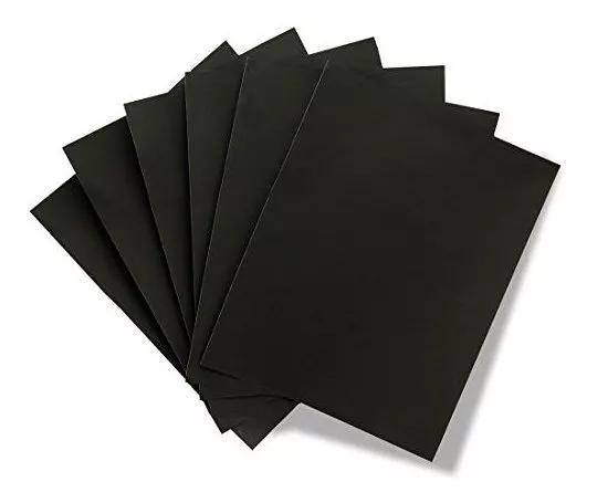 PAPEL SILUETA 1/8 X 10 NEGRO