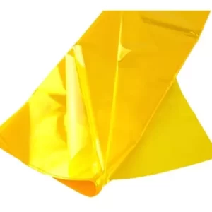 PAPEL CELOFAN AMARILLO X 25