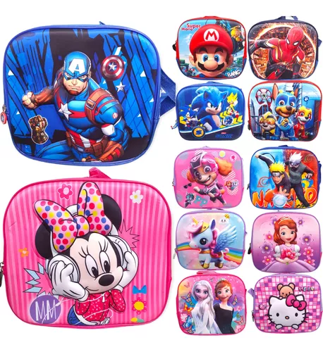 LONCHERAS TERMICAS PERSONAJES