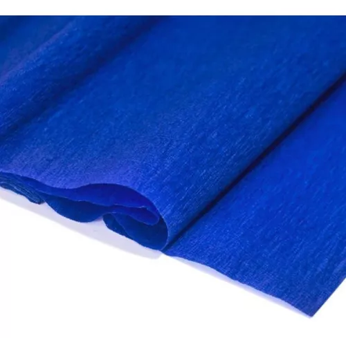 PAPEL CREPE AZUL REY * 10