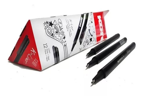 MICROPUNTA NEGRO DISEÑOS X12