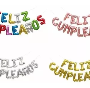 AVISO FELIZ CUMPLEAÑOS INFLABLE