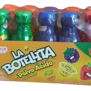 DULCE BOTELLITAS ACIDAS X10