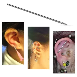 AGUJA PIERCING X12